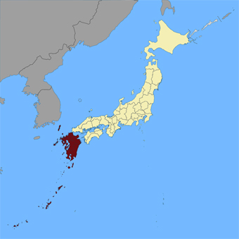 kyushu map